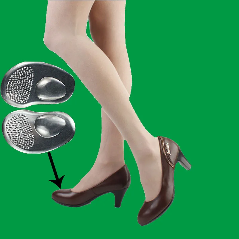1 пара силиконовых гелевых шариковых подушек для ног стельки плюсневой поддержки