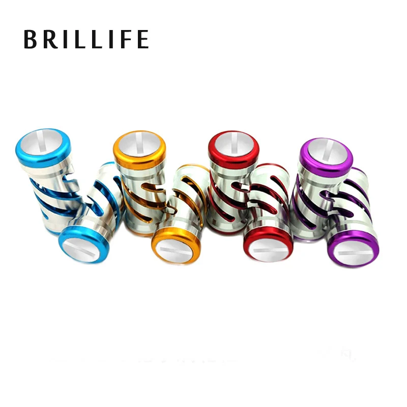 BRILLIFE 2pcs/set DIY Fishing Reel Handle Knob for Baitcasting Daiwa Shimano ABU Garcia | Спорт и развлечения