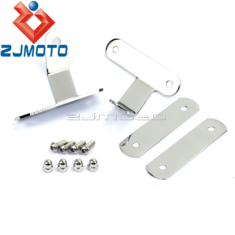 ZJMOTO ABS пластик 8 мм 10 мм Универсальная мотоциклетная защита от дыма, защита от ветра, защита от ветра для чопперов, крейсеров, туров (art.: 79c406f06) - 79c406f06