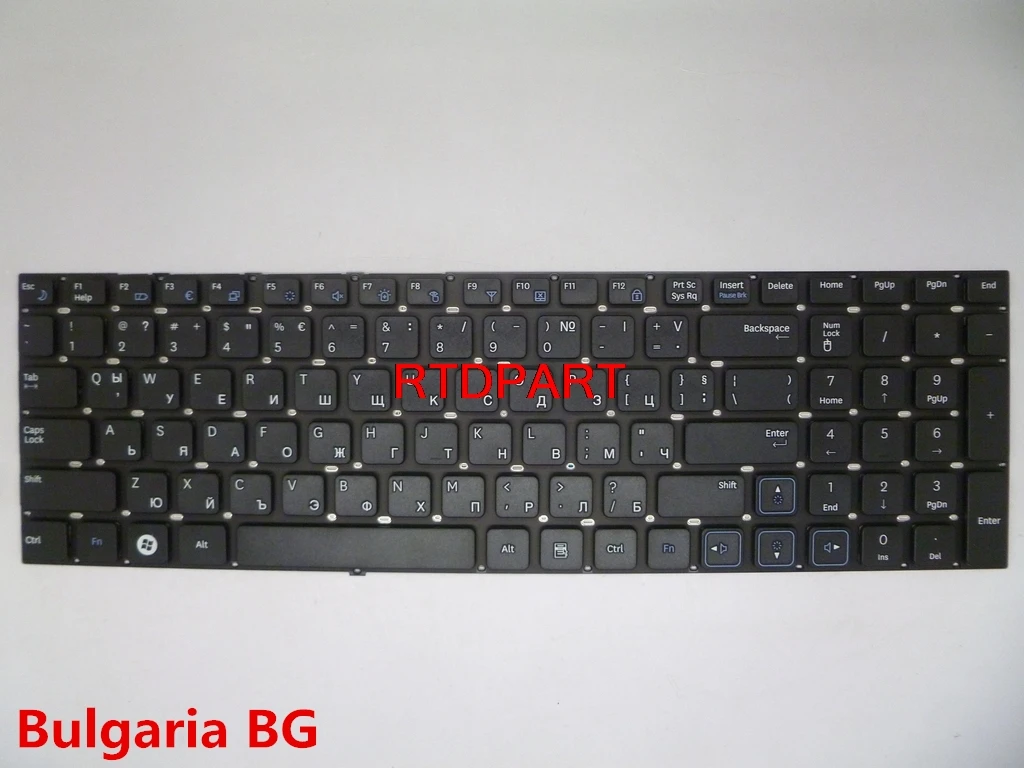 Клавиатура для samsung RV711 RV720 Аравия Франции ARFR Болгария BG Корея КР английский США