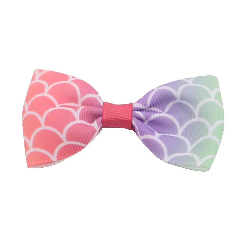 50 шт./лот Высококачественная заколка для волос с бантом собаки большой размер