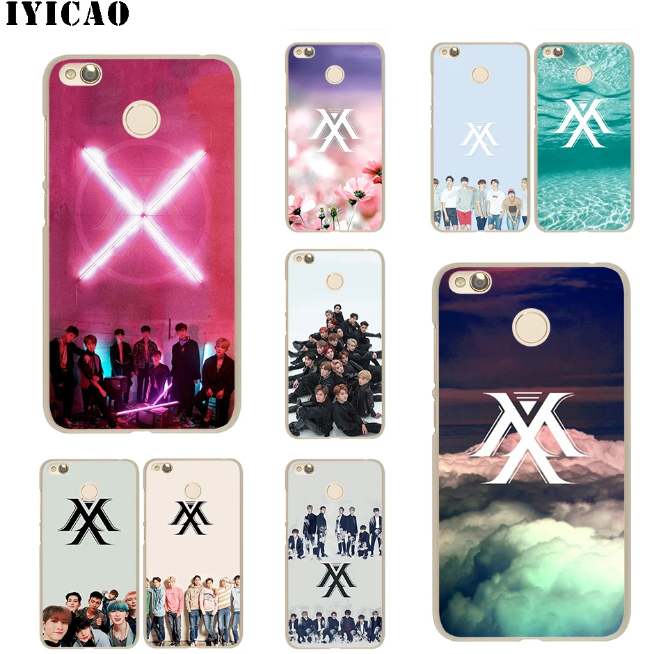 IYICAO Monsta X KPOP Жесткий Чехол для Xiaomi Mi 5 5S 6 9 8 A2 Lite 5X Mix 2S F1 SE MAX 3 9T A3 Pro CC9E Redmi