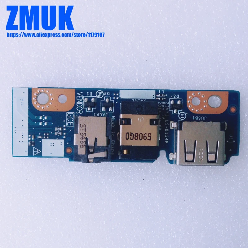 Оригинальная плата usb-порта для Lenovo Ideapad Y40 Y40-70, P/N LS-B134P