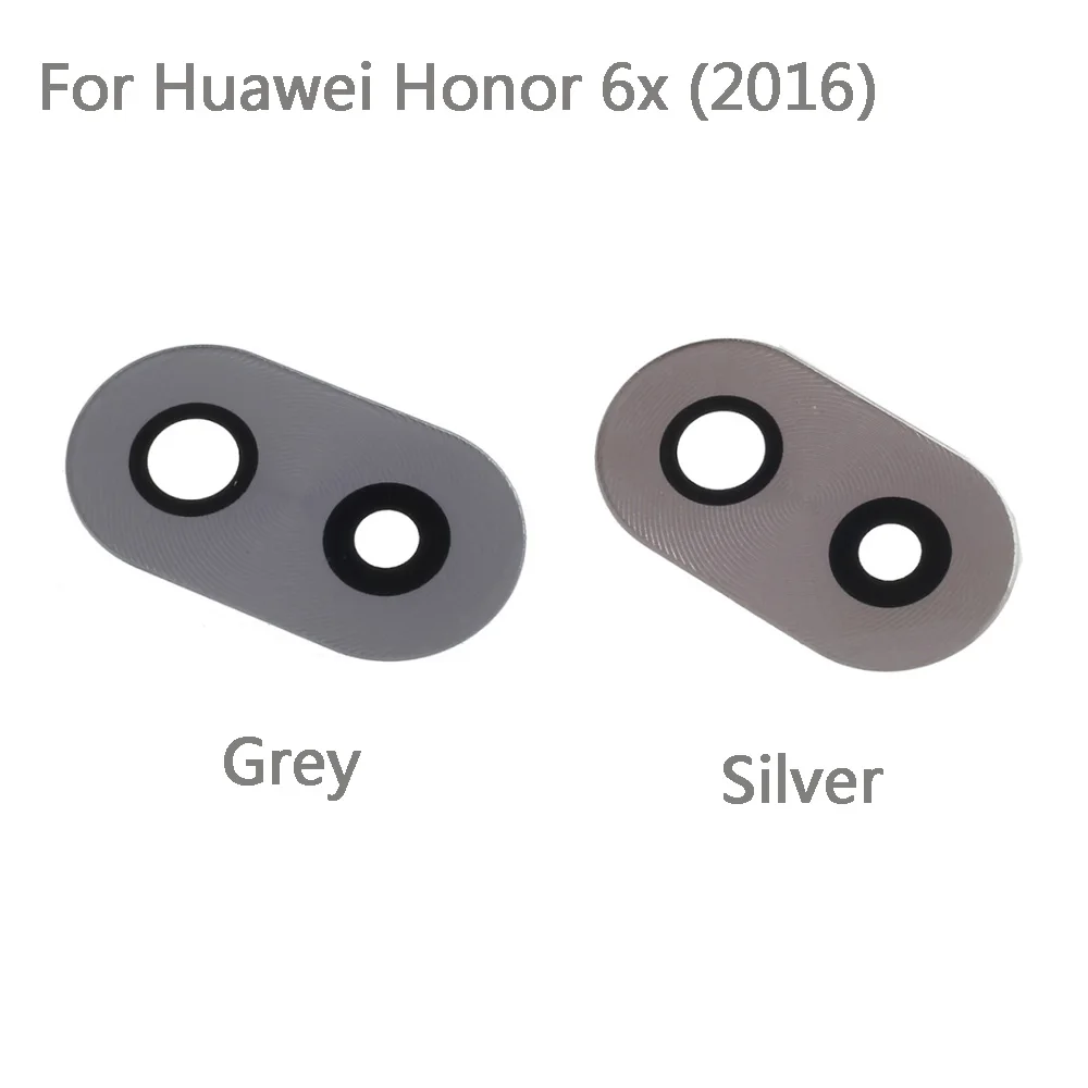 Для Huawei Honor 6X задний тыловой объектив камеры стеклянная крышка с наклейкой клей