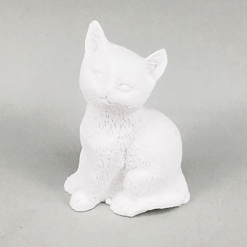 3D форма в виде кошки Lovley силиконовая для шоколада конфет тортов инструменты