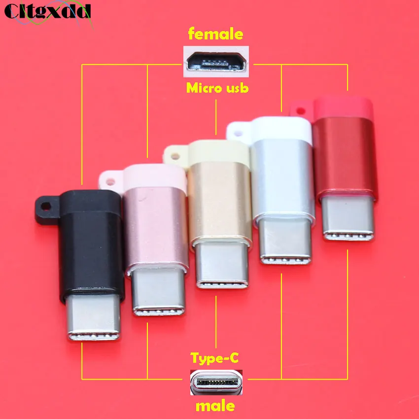 Адаптер cltgxdd с Micro USB Мама на Type C папа поддержка OTG для планшетов Samsung S8 S9 Xiaomi Huawei Lenovo