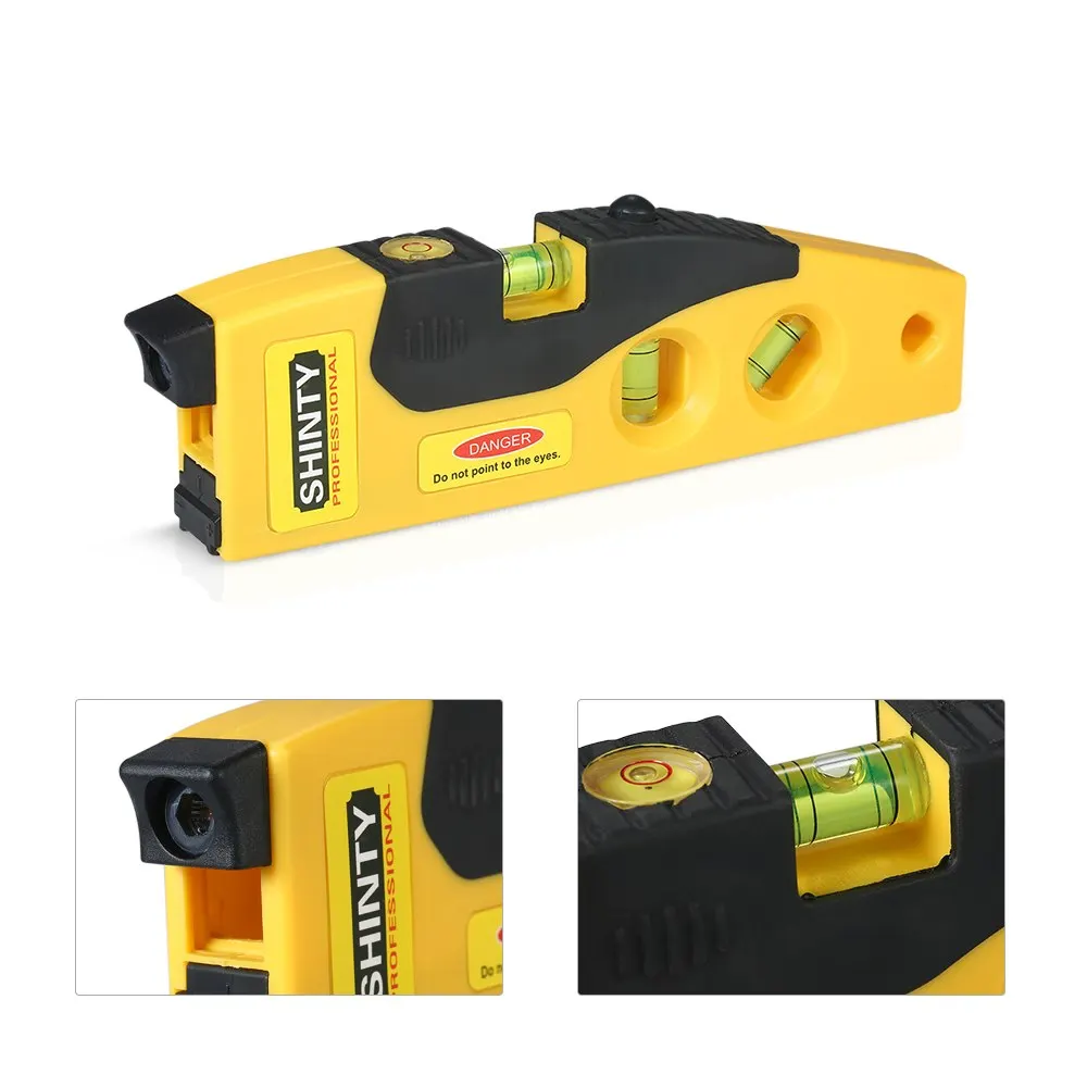 Лазерный уровень nivel Laser line construction tools+ регулируемый штатив Dot Cross Line Горизонтальный Вертикальный 45 градусов