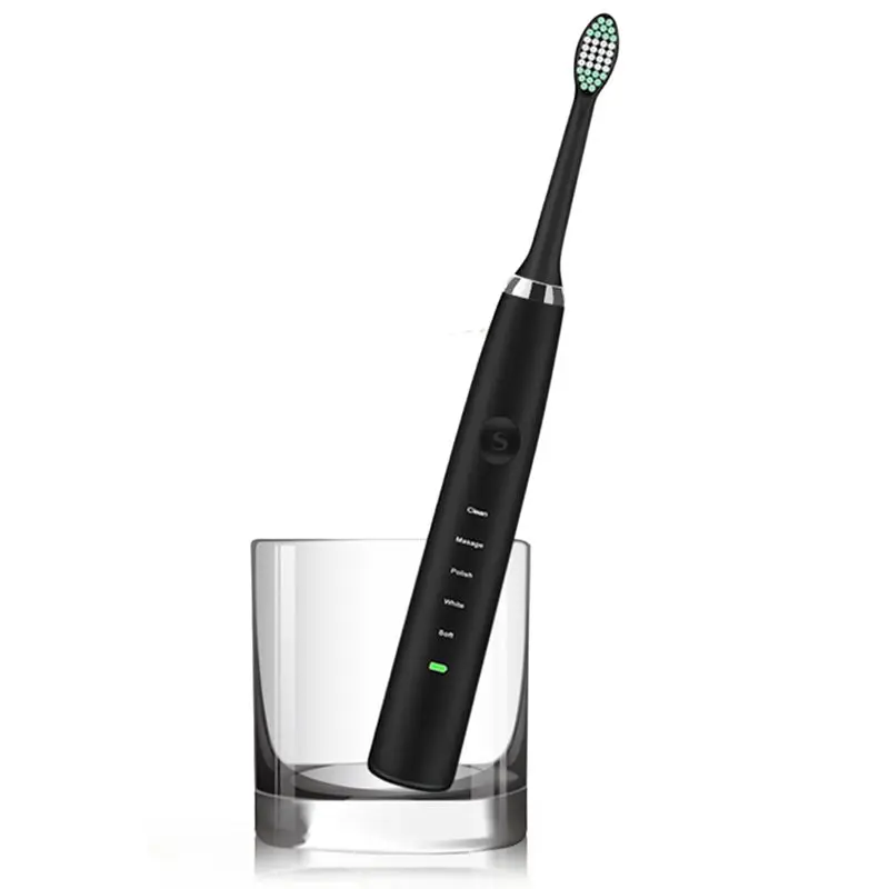 USB rechargeable electric toothbrush Sonic vibrating IPX7 waterproof toothbrush-EDS7000+ : Bl | Бытовая техника