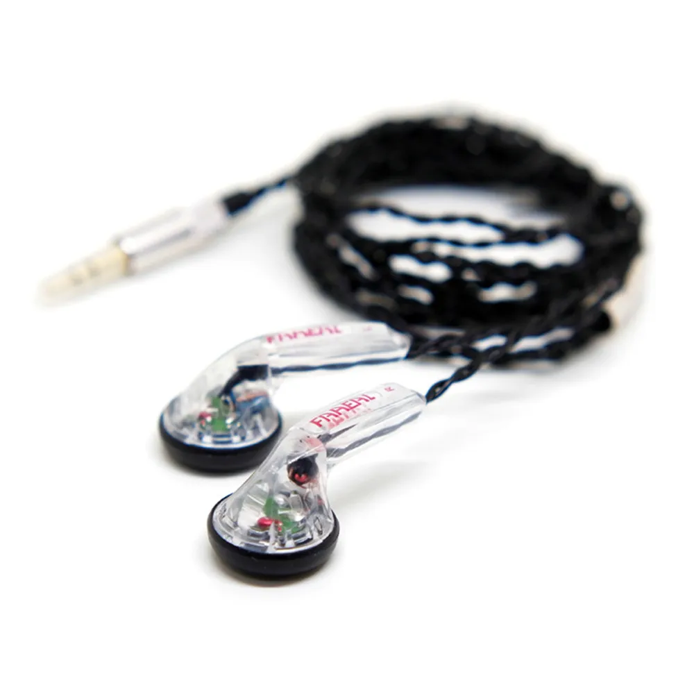 FAAEAL 64ohm 3 5 мм вкладыши HiFi наушники сплава Настроить DIY гарнитура DJ сладкий