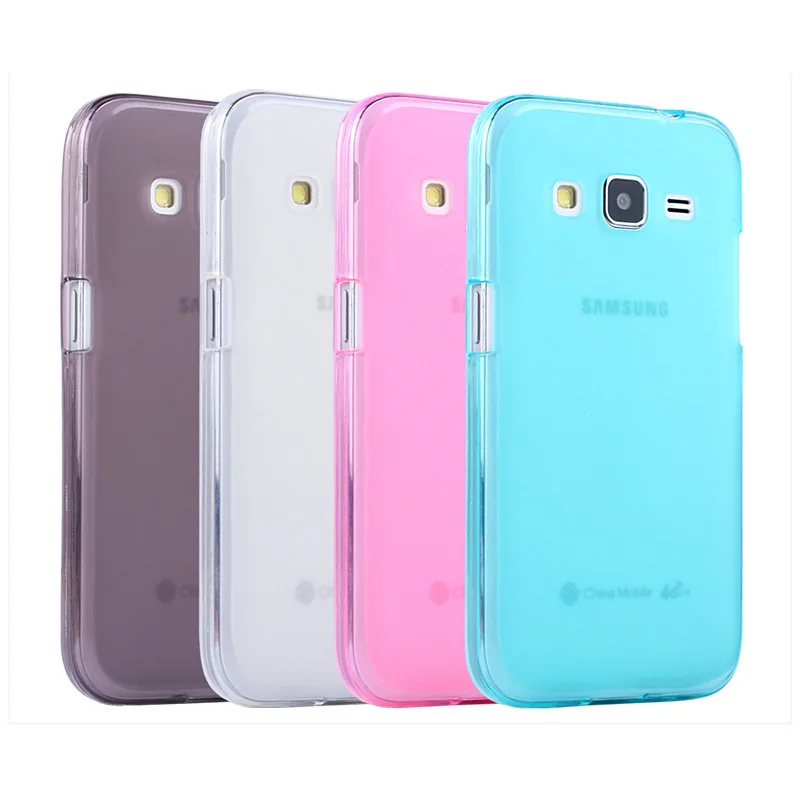 Мягкая термополиуретановая крышка-чехол для samsung Galaxy Core Prime G360 G360H G360F G361H G361F силиконовый защитный чехол для задней панели телефона кожного покрова