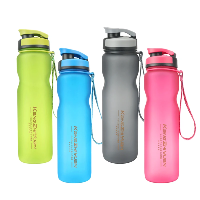 Портативная пластиковая бутылка для воды с веревкой 1000 мл|Бутылки воды| |