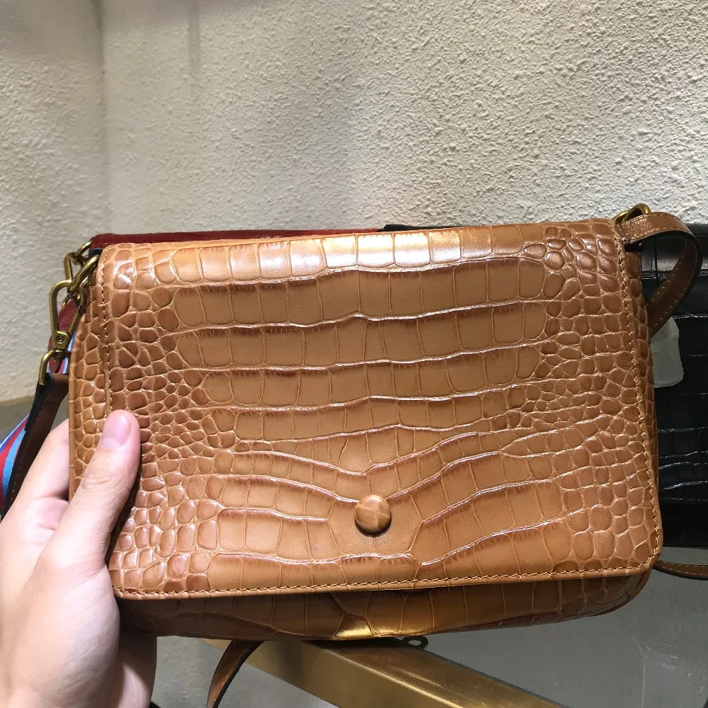 Kafunila натуральная кожа известный бренд Crossbody сумки для Для женщин Посланник Сумка
