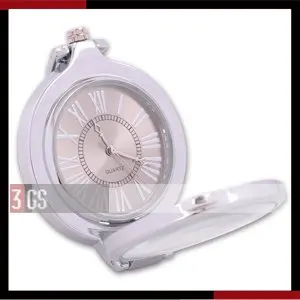 Модные часы новинка винтажные серебряные прозрачные с цепочкой кварцевые