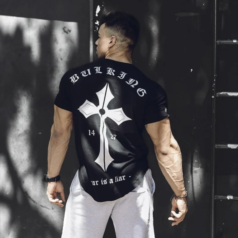 Спортивная рубашка Фитнес Для мужчин Rashgard мужские быстросохнущие Fit для пробежек