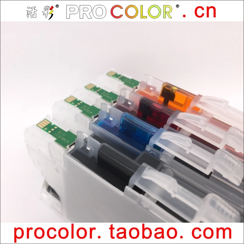 Длинный Заправляемый чернильный картридж LC3219 XL LC3219XL LC3217 для BROTHER MFC J5330DW J5335DW J5730DW