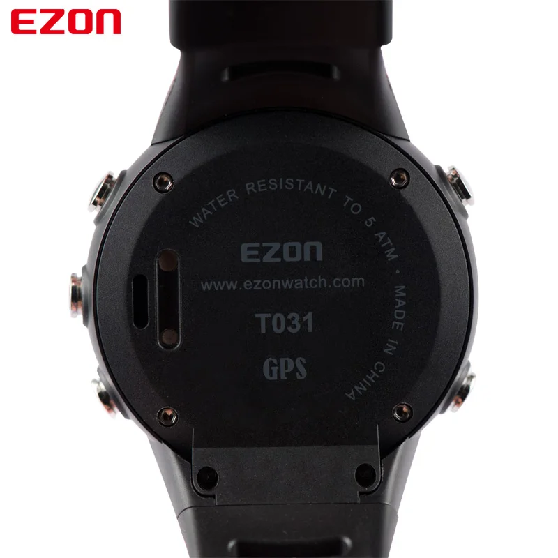 Ezon мужские GPS Спортивные часы Водонепроницаемый Расстояние Счетчик калорий модные Повседневное GPS Часы Цифровые многофункциональные наручные Часы