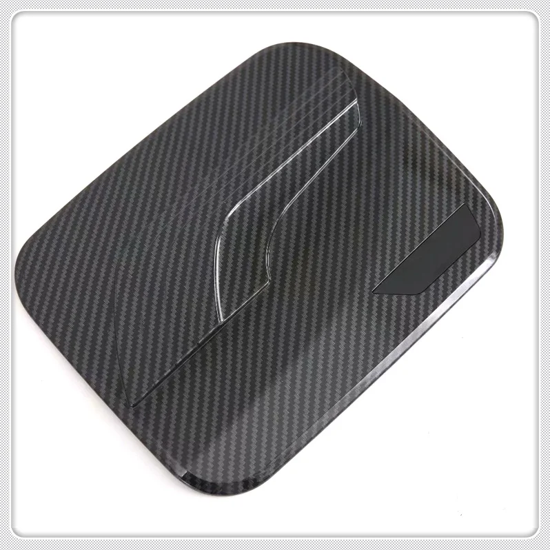 carbon fiber look Для Toyota RAV4 автомобильный Стайлинг топливный бак крышка газ/крышка для масляного бака Крышка отделка АБС пластик авто аксессуары - Color: carbon fiber look