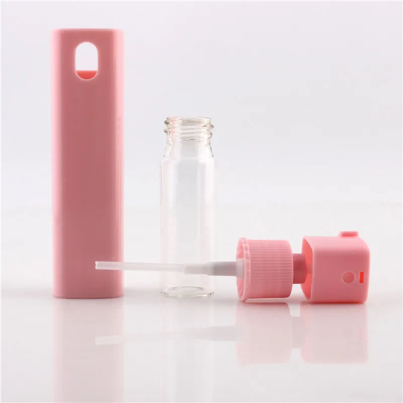 Стеклянная бутылка для духов с пластиковым покрытием 10 мл | Красота и здоровье