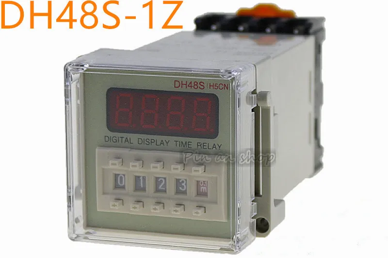 DH48S-1Z высококачественное реле времени on-delay SPDT с разъемом серии DH48S 12 В 24 110 в