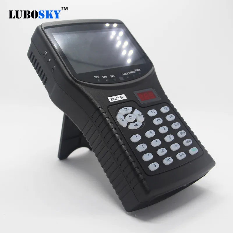 Спутниковый Finder Full HD Поддержка DVB-S/S2 mpeg-4 стандартные и свободный канал анализа lubosky sk2055h
