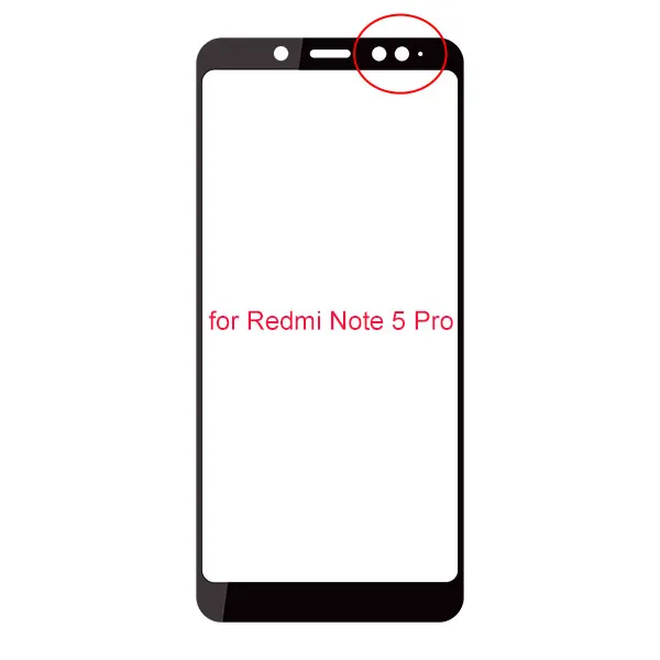 Mocolo полное покрытие закаленное Стекло для Xiaomi Redmi Note 6 PRO Экран протектор для Redmi Note 6 HDClear закаленное защитное пленка - Цвет: For Redmi Note 5 Pro