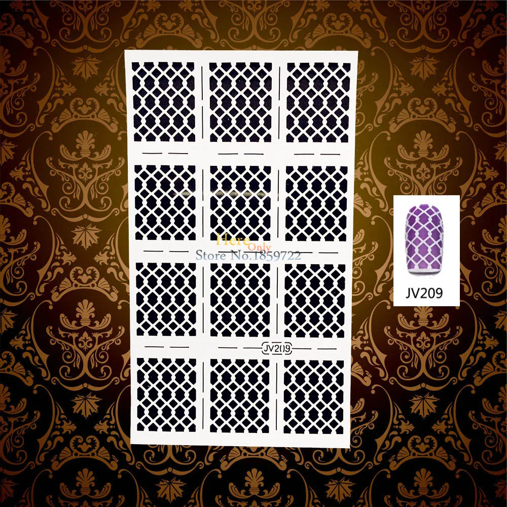 1 шт. декоративная фольга для ногтей с цветочным узором|sticker nail|stickersticker wall |