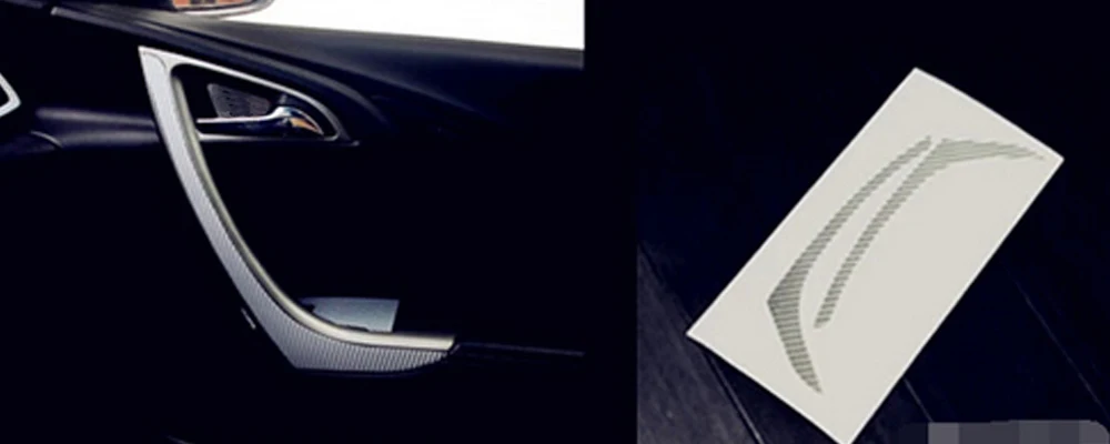2 шт./комплект декоративные наклейки из углеродного волокна для Buick Excelle GT XT|accessories