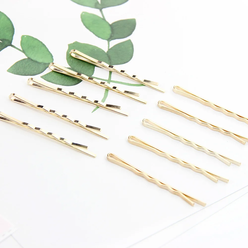 36pcs/lot Gold Hair Pin Clips U-shaped Hairpins Barrette for Salon Hairdressing Curly Wavy Grips Hairstyle Hairpin |