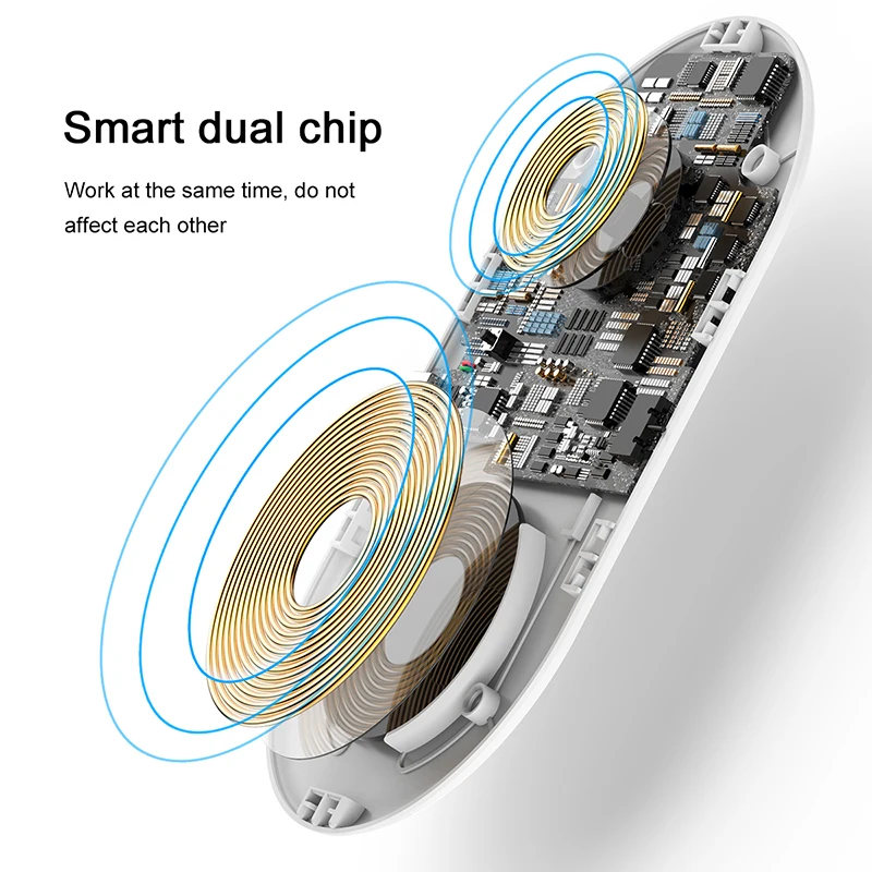 Baseus 2 в 1 QI Беспроводное зарядное устройство для iPhone X XS Max XR Apple Watch 4 3 2 Quick Charge 3,0 Беспроводная зарядная площадка быстрое зарядное устройство