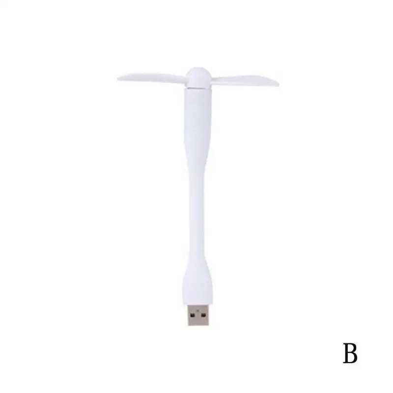 Usb Портативный Мощность небольшой Ventilateur Usb вентилятор небольшой светильник компьютер зарядки Бао Android 2-в-1 для мобильного телефона Usb вентилятор - Цвет: B