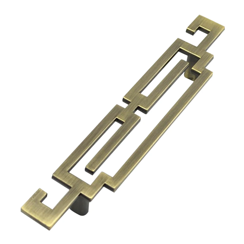 Retro Hardware Pull Accessories Practical Unique Cabinet Handle Europe Style With Screws Kitchen Household Durable Easy Install |