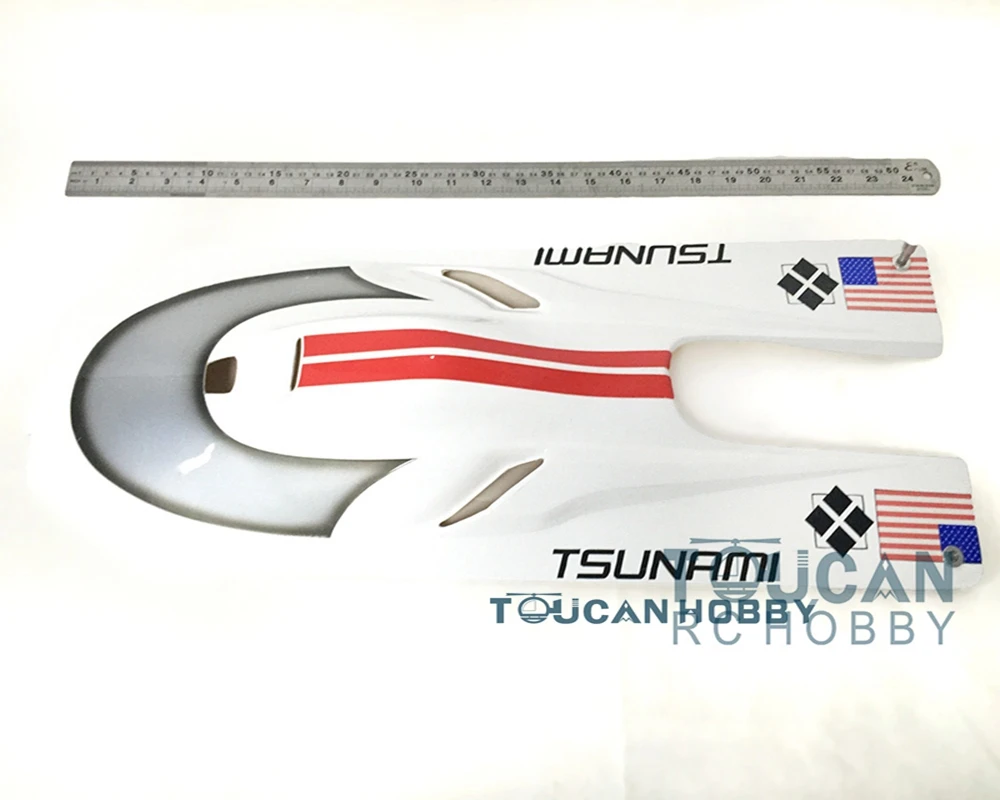 DT125 набор 49 &quotстекловолокно хорошо окрашенный RC корпус лодки только для