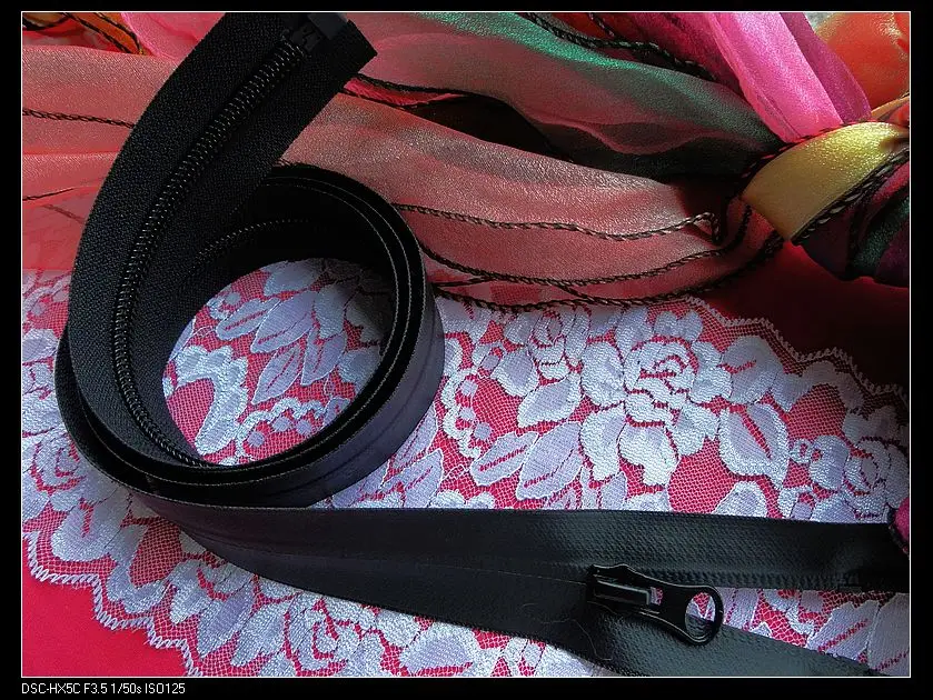 5 # Водонепроницаемая нейлоновая молния на молнии для верхней одежды сумки 60 см 80