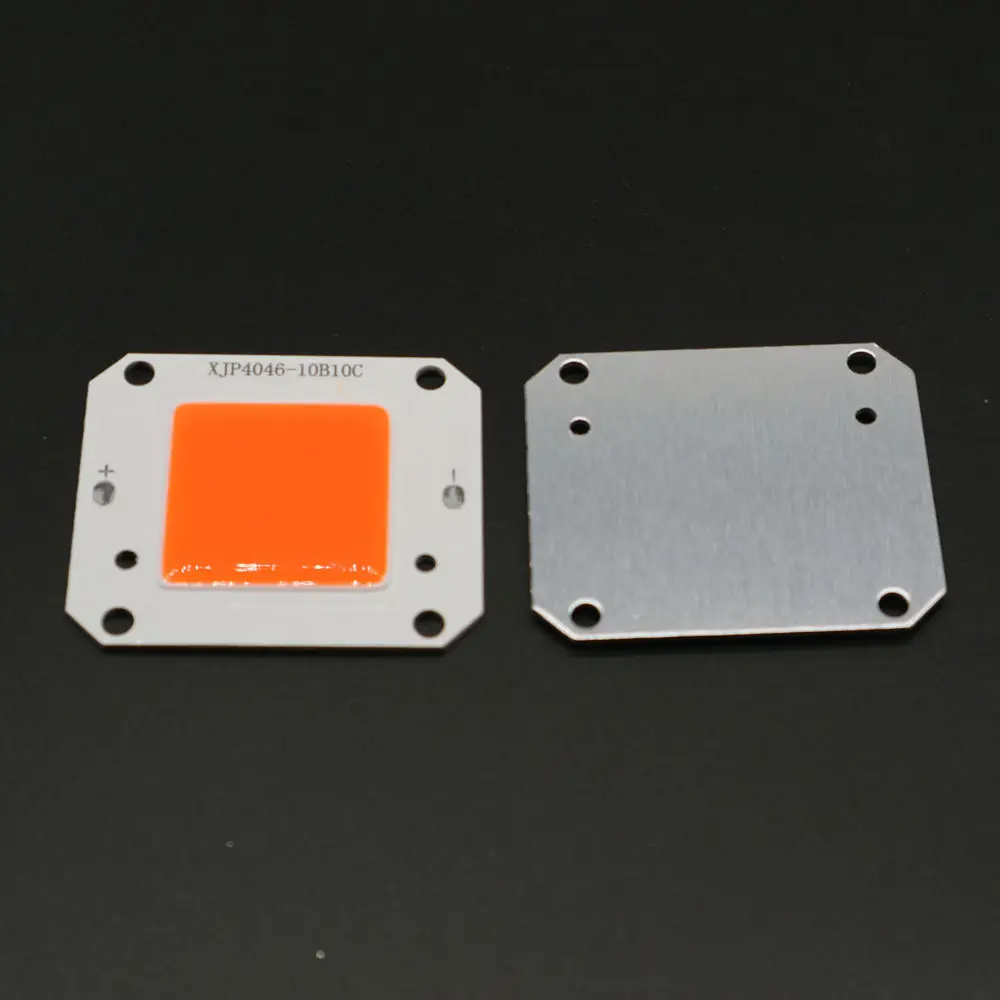 Монолитсветодиодный блок светодиодов 12 В постоянного тока 50 Вт полный спектр нм