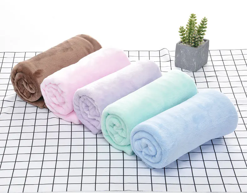 NEW 75*100CM Genuine Baby Blanket Swaddle Wrap Newborn Super Soft Kids Bedding Diaper AKX0918 | Мать и ребенок