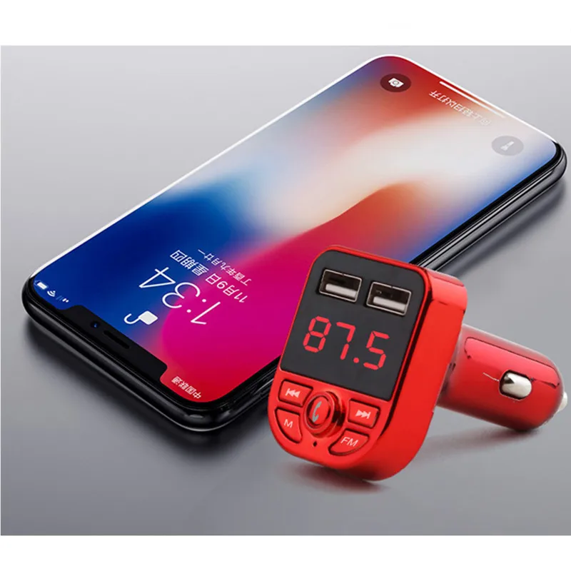Автомобильный MP3-плеер, USB, Bluetooth, гарнитура, TF, музыка, FM передача, прикуриватель, адаптер для зарядки, авто, электронные аксессуары