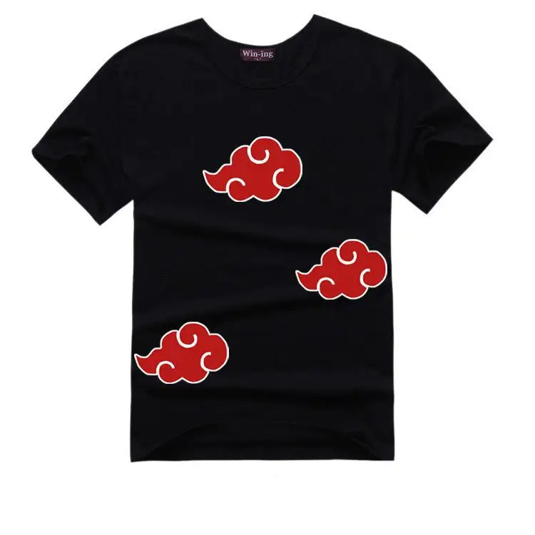 Летняя футболка с принтом логотипа аниме Наруто swag camisetas одежда|shirt anime|anime t-shirtt shirt