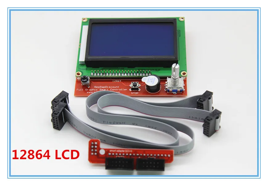 Панель управления RAMPS1.4 LCD 12864 для 3D-принтера 1 шт. | Компьютеры и офис
