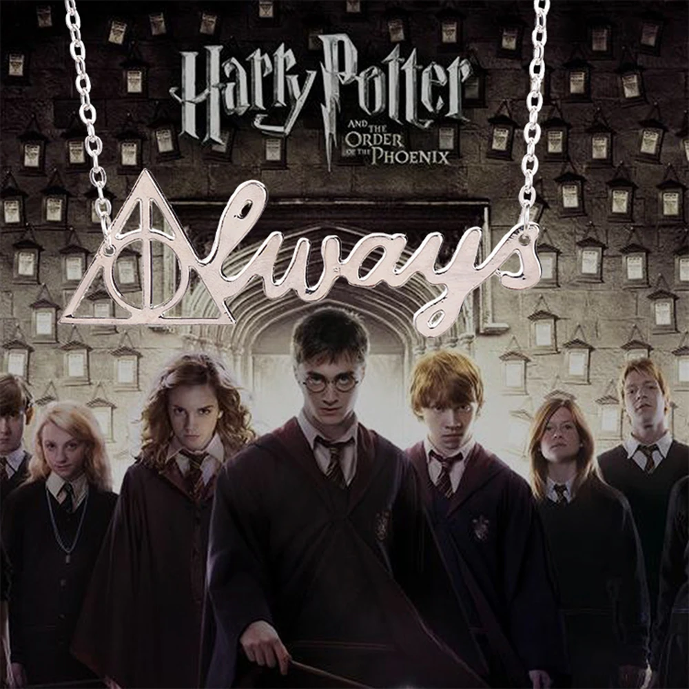 Paylor модное винтажное треугольное ожерелье Har Always подвеска «Дары смерти» ожерелье s Подвески Поттер для женщин ювелирные изделия