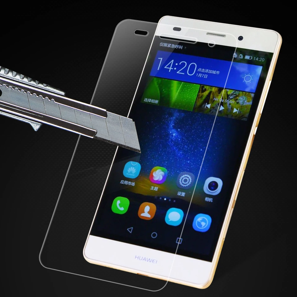 2 шт для стекла Huawei P8 Lite P9 защита экрана закаленное стекло стеклянная Защитная
