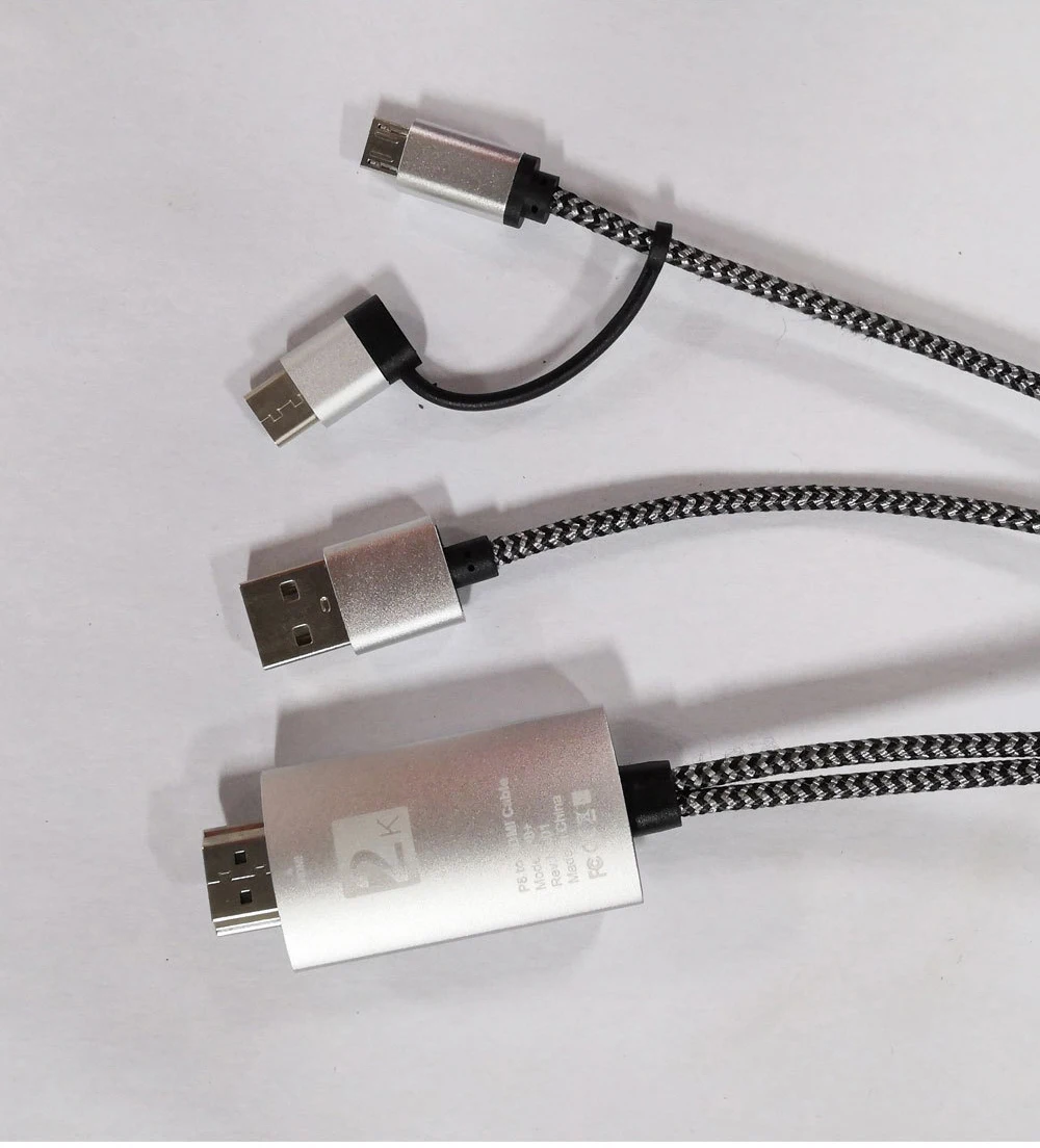 2K Bluetooth аудио Тип C Micro USB HDMI кабель HD ТВ адаптер для huawei mate 20 P9 samsung S10 S9 S8 Note 8 9 Android телефон к телевизору