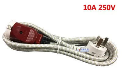 Белый Синьфэн XFS-280A головкой шнур питания/тепловая трубка 18/24L автоклав Автоклавный стерилизатор части 10A 250 v - Цвет: Белый