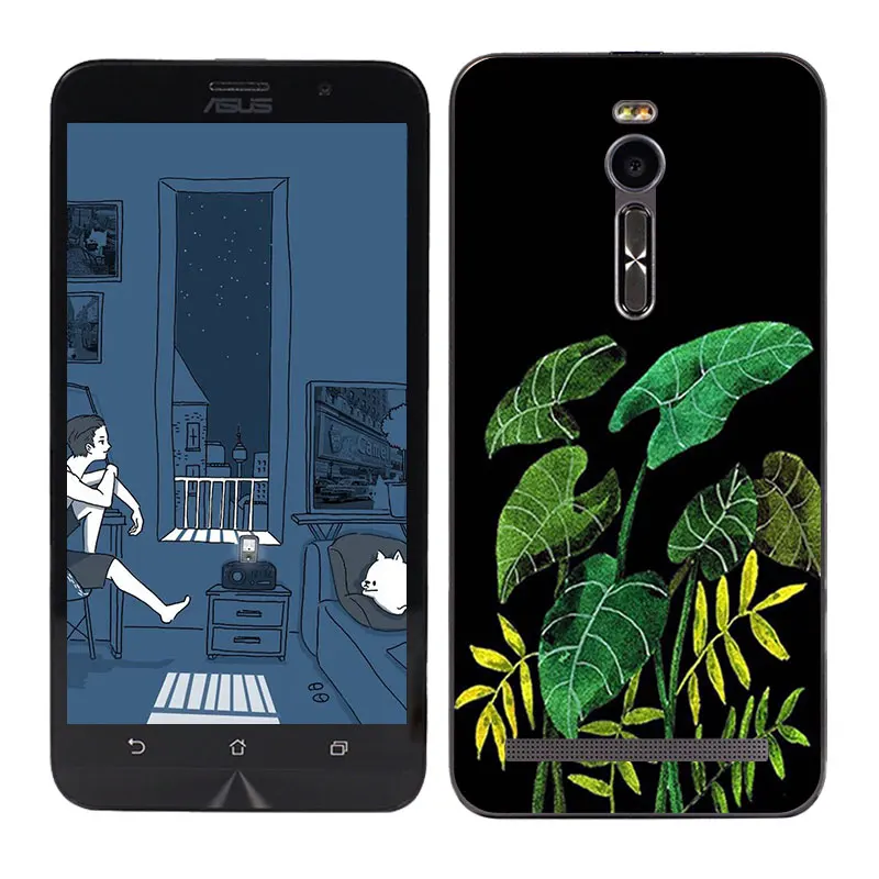 27 Мягкий чехол для Asus Zenfone 2 ZE551ML ZE550ML для Asus Zenfone 2 ZE551ML чехол Land Moon с рисунком ZE550ML Z00AD/Zenfone 2 - Цвет: 27