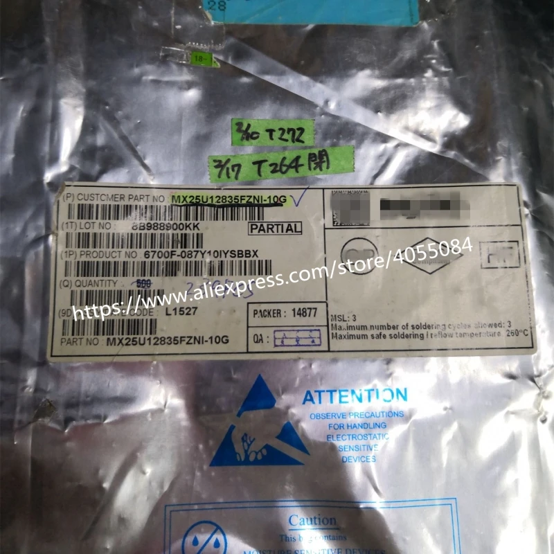 

3PCS H1102NL MX25U12835FZNI-10G LIS331DLHTR AD8603AUJZ-REEL H1102 MX25U12835FZNI LIS331 AD8603AUJZ AD8603 MX25U12835F new