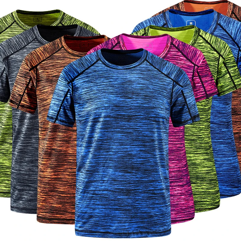 Женские быстросохнущие футболки для фитнеса эластичная Спортивная футболка