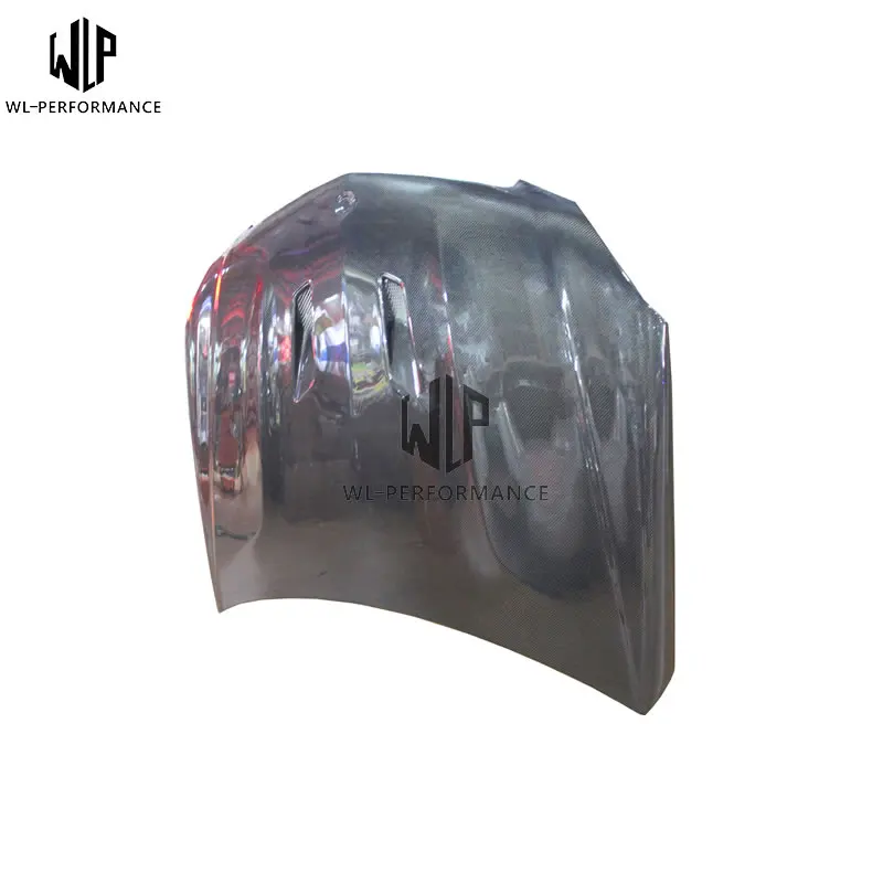 C Класс углеродного волокна Защитная крышка для капота двигателя с комплектом
