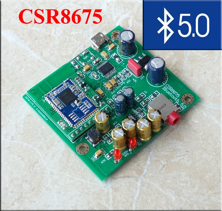 Плата декодирования CSR8675 Bluetooth 5 0 APTX независимый декодирующий DAC приемник |