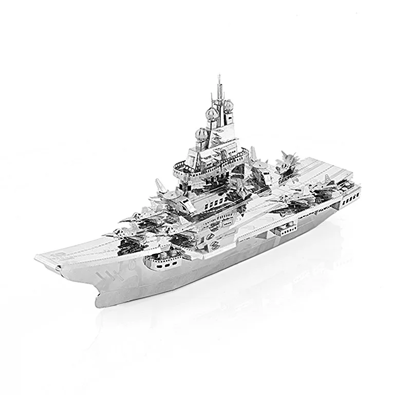 3D металлический нано головоломка китайский авиационный Перевозчик Liaoning | Наборы для сборки моделей -32865501050