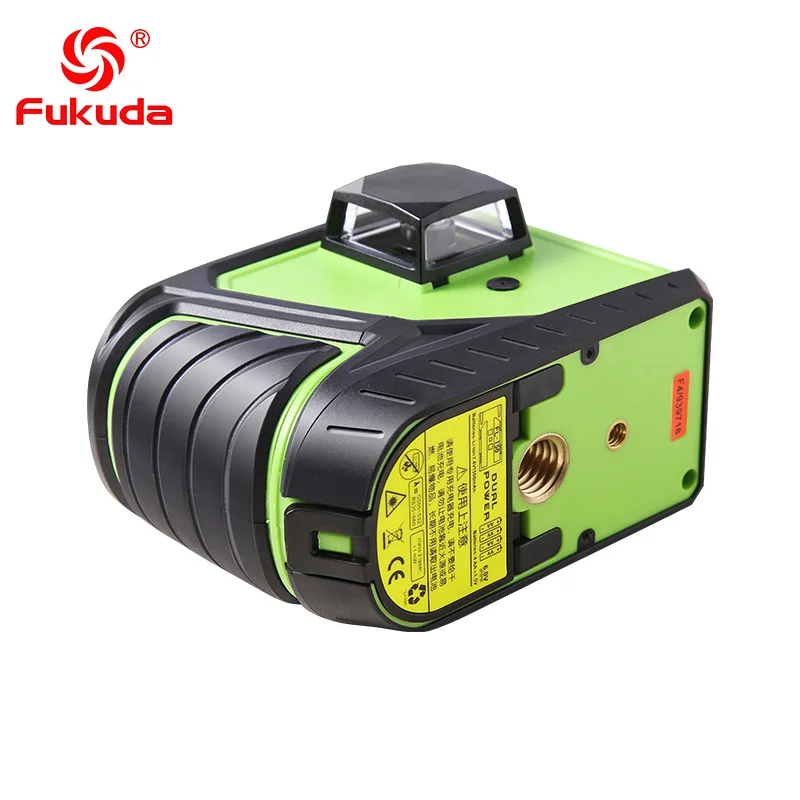 Fukuda 12 линий MW 93T 3GJ литиевая батарея зеленый лазерный уровень 360 вертикальный и