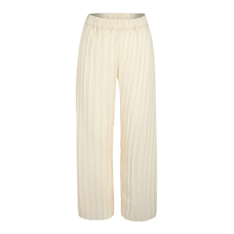 Новинка 2018 женские летние Широкие штаны повседневные свободные с высокой